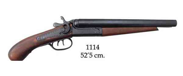 foto Dvouhlavov pistole, USA 1881